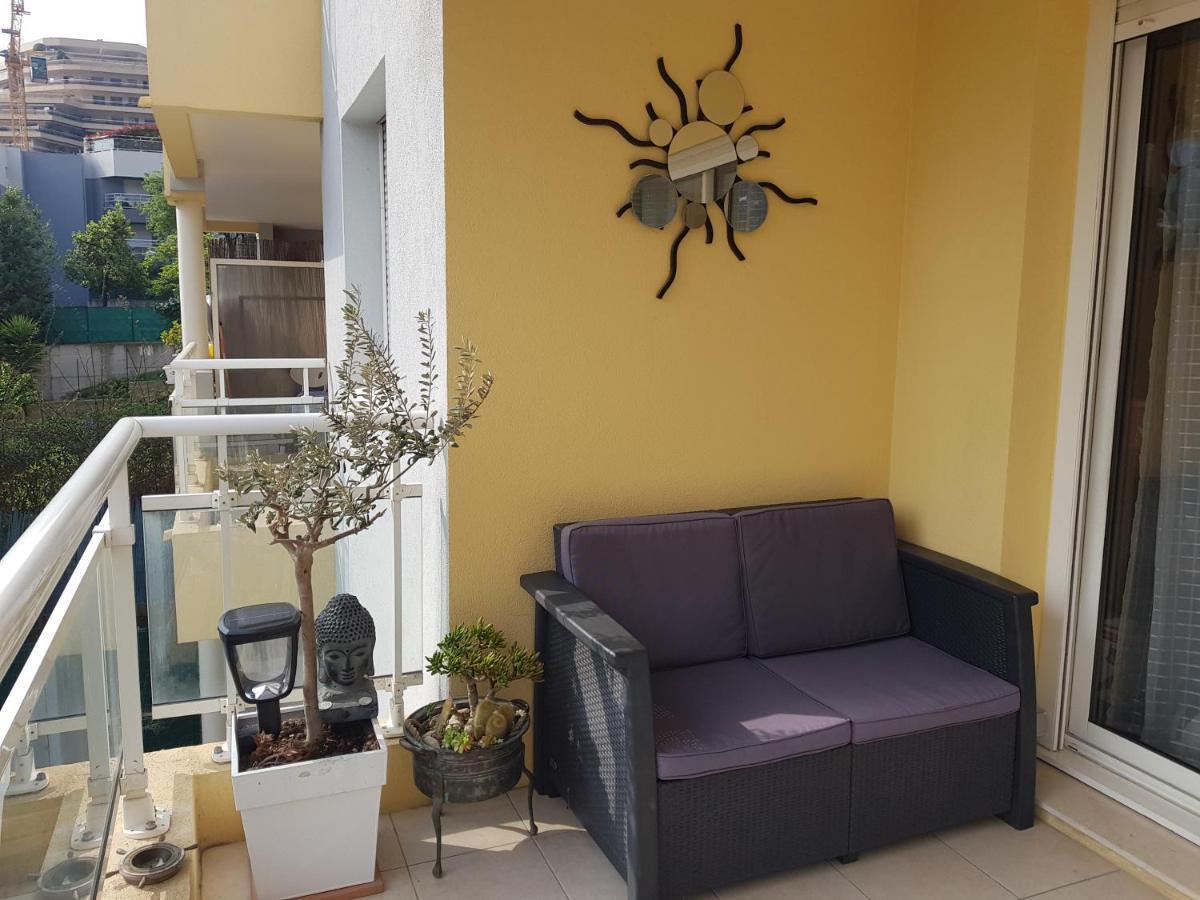 Beau appartement avec garage fermé Beausoleil Exterior foto